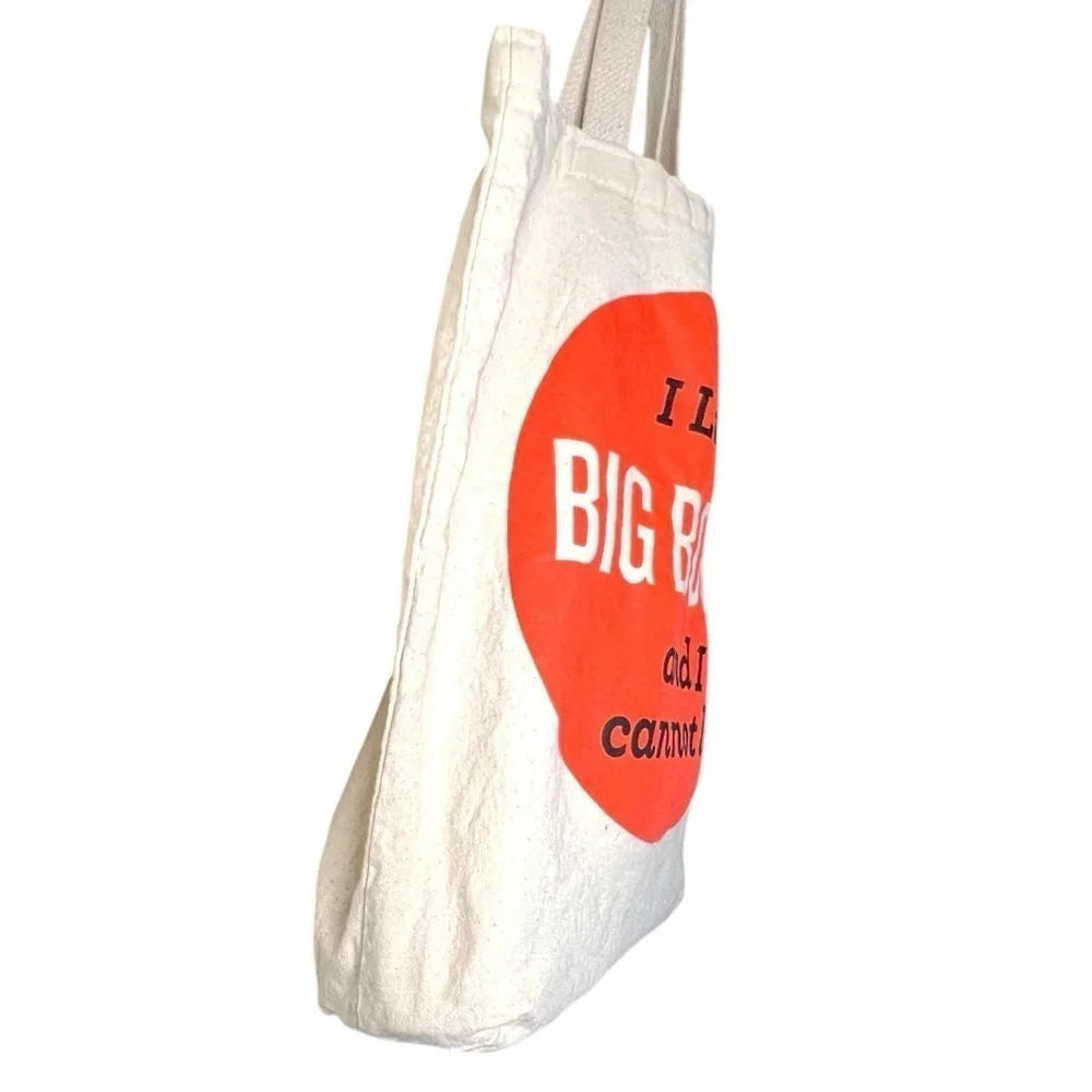 I Like Big Books And I Cannot Lie Tote Bag by Gibbs Smith Made in USA